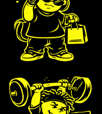 Chunky Munster mascot